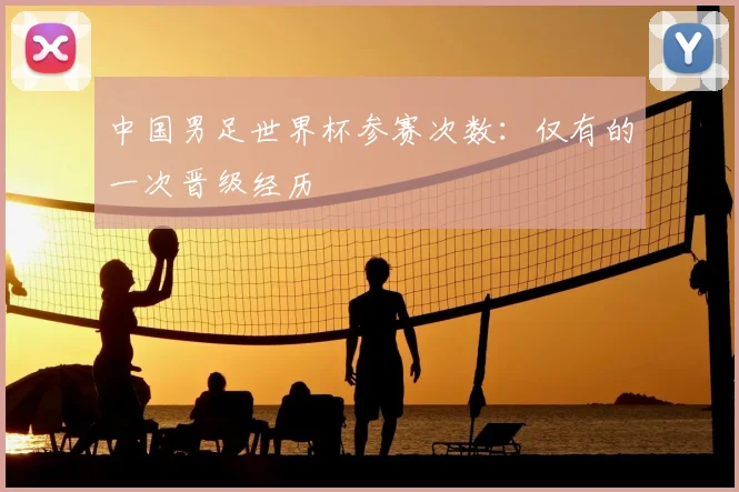 中国男足世界杯参赛次数:仅有的一次晋级经历