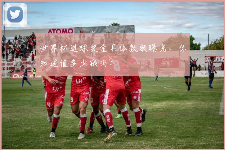 世界杯进球奖金具体数额曝光,你知道值多少钱吗?
